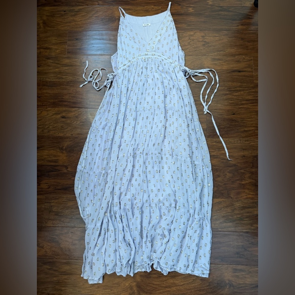 En Crème Maxi Dress Size S